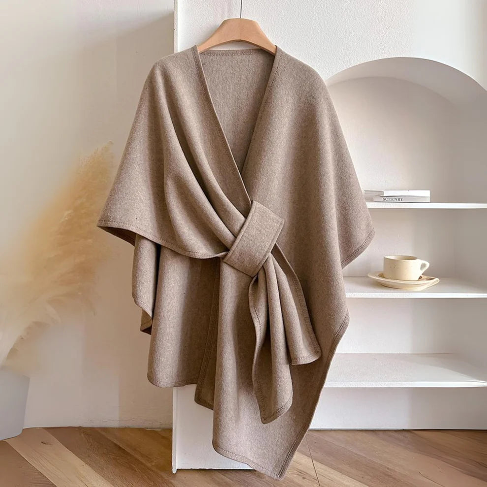The Fleece Drape Shawl