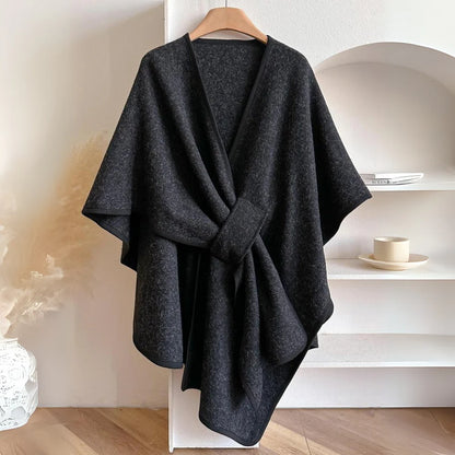 The Fleece Drape Shawl